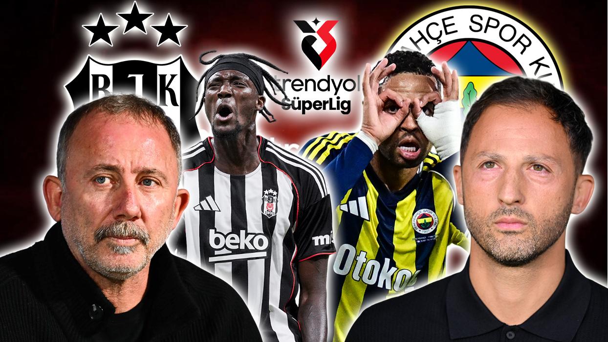 Beşiktaş-Fenerbahçe maç kadrosu! Beşiktaş-Fenerbahçe ilk 11'ler...