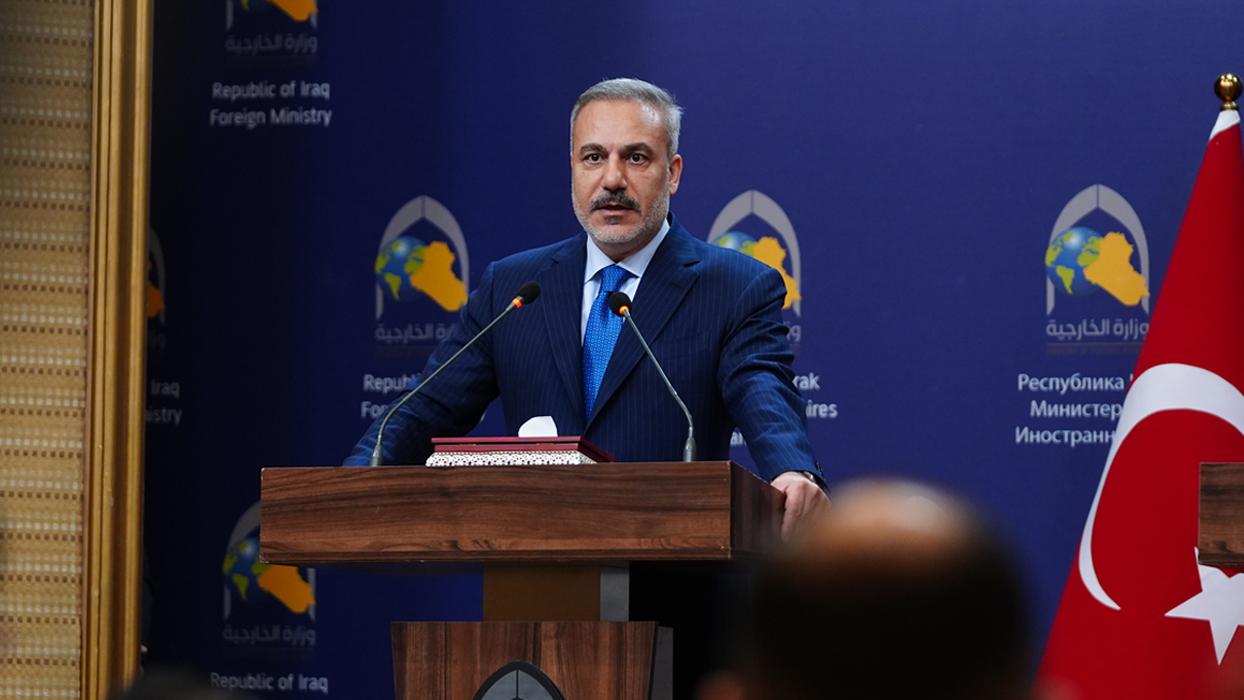 Dışişleri Bakanı Fidan: Irak'ın kalkınmasına yönelik desteğimiz tamdır