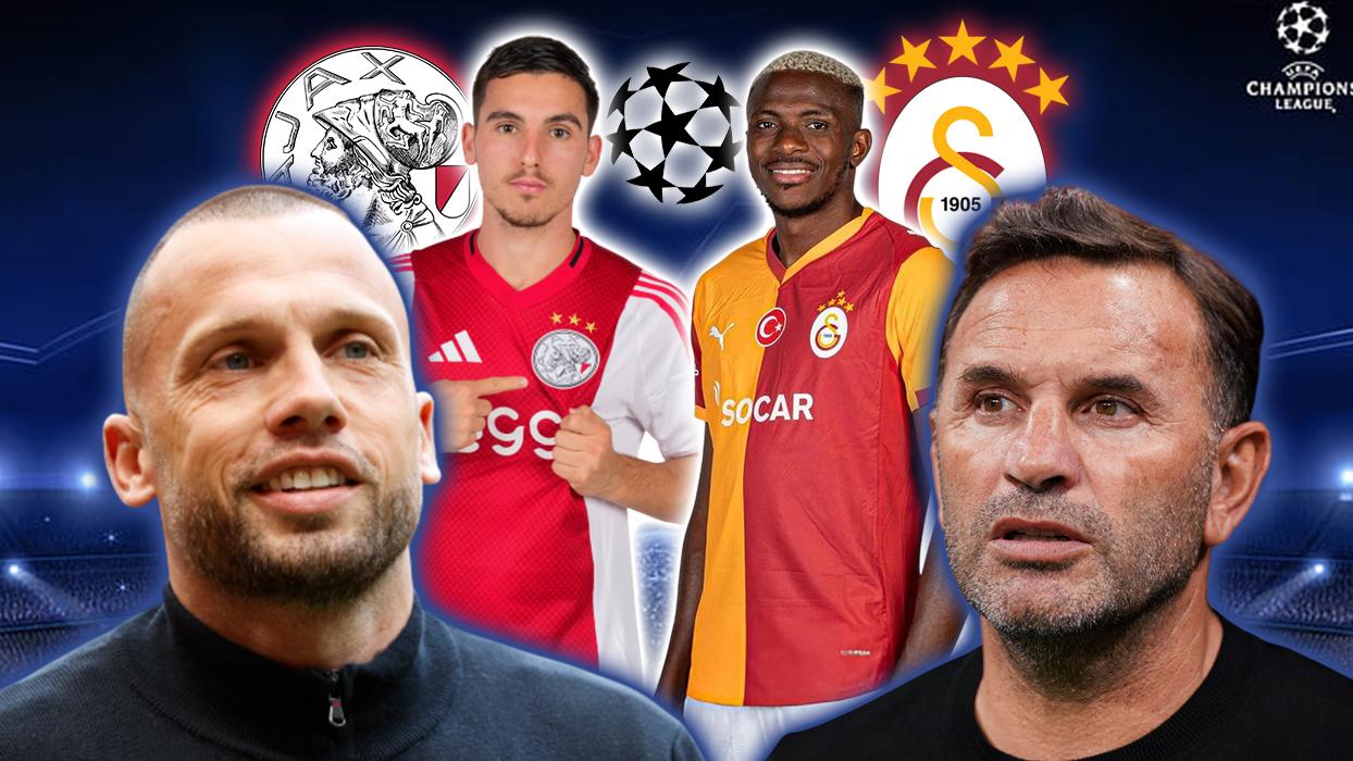 Ajax–Galatasaray maç kadrosu: Şampiyonlar Ligi Ajax–Galatasaray maçı muhtemel 11'ler…