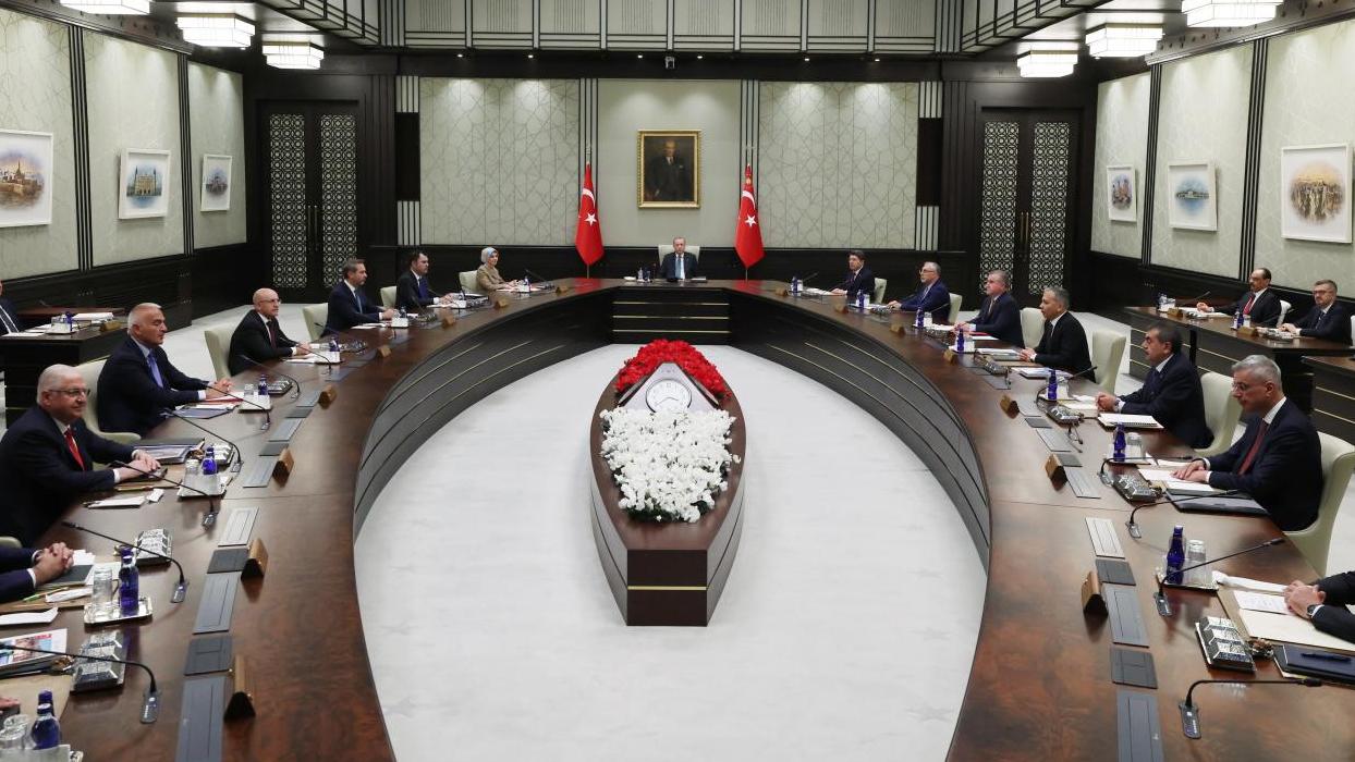 Cumhurbaşkanlığı Kabinesi, Beştepe'de toplandı