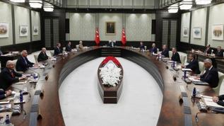 Cumhurbaşkanlığı Kabinesi Beştepe'de toplandı