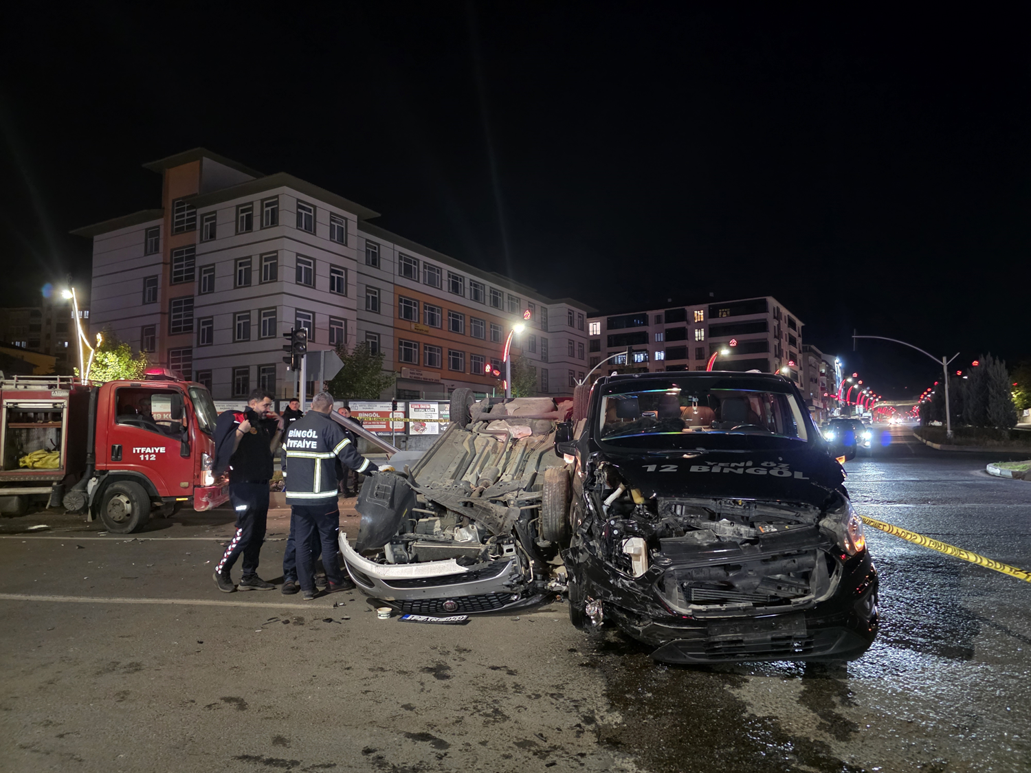 Bingöl'de trafik kazasında 4 kişi yaralandı