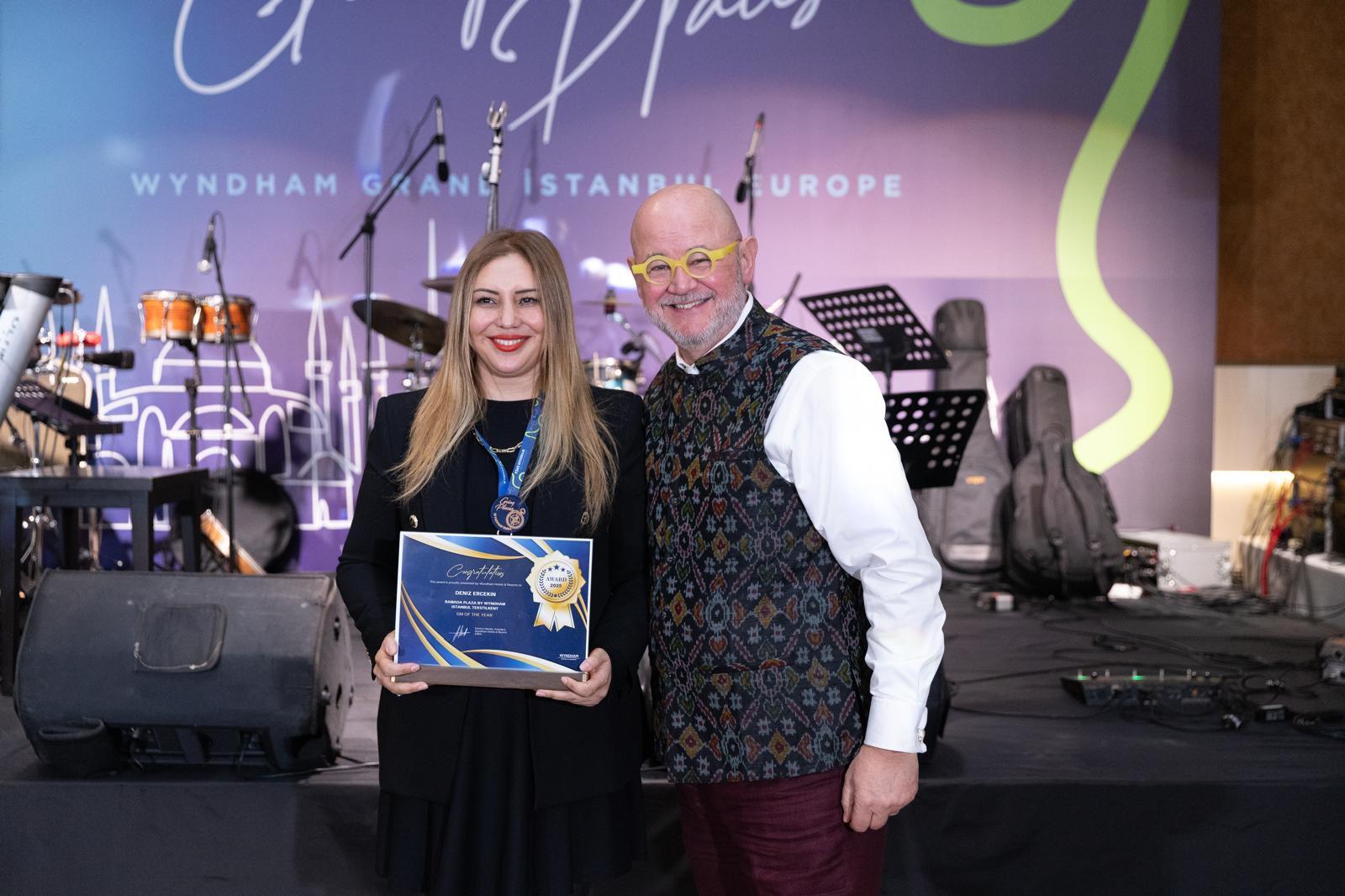 Ramada Plaza by Wyndham İstanbul Tekstilkent'e “2025 GM of the Year” Ödülü