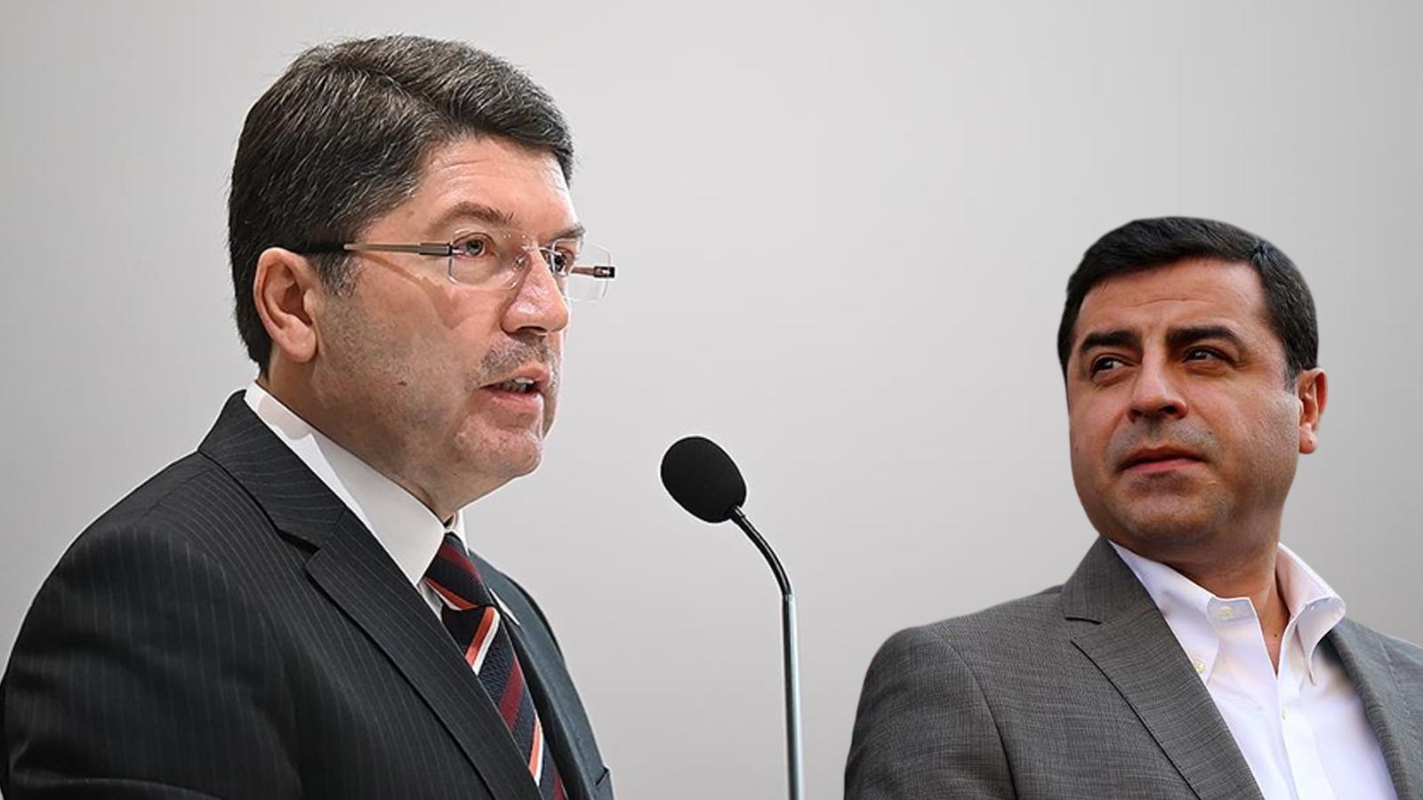 Adalet Bakanı Tunç'tan Demirtaş açıklaması