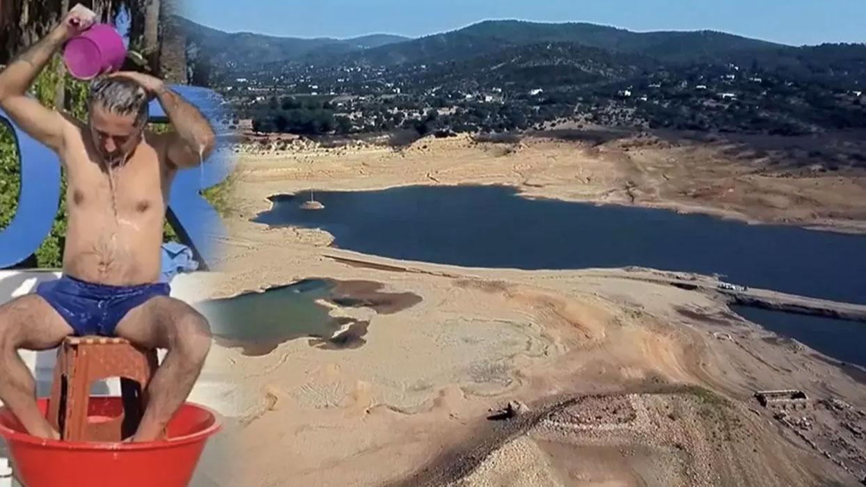 CHP'li belediyenin iş bilmezliği vatandaşı çileden çıkarttı! Bodrum'un göbeğinde leğenli eylem