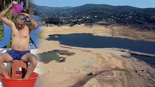 CHP'li belediyenin iş bilmezliği vatandaşı çileden çıkarttı! Bodrum'un göbeğinde leğenli eylem