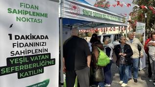 Sinop'ta yeşil vatan seferberliği fidan dağıtımıyla başladı