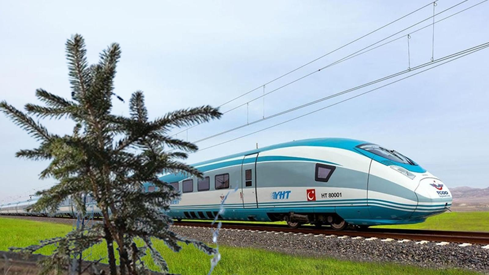 Yüksek Hızlı Tren yolcularına müjde: Her bilete bir fidan
