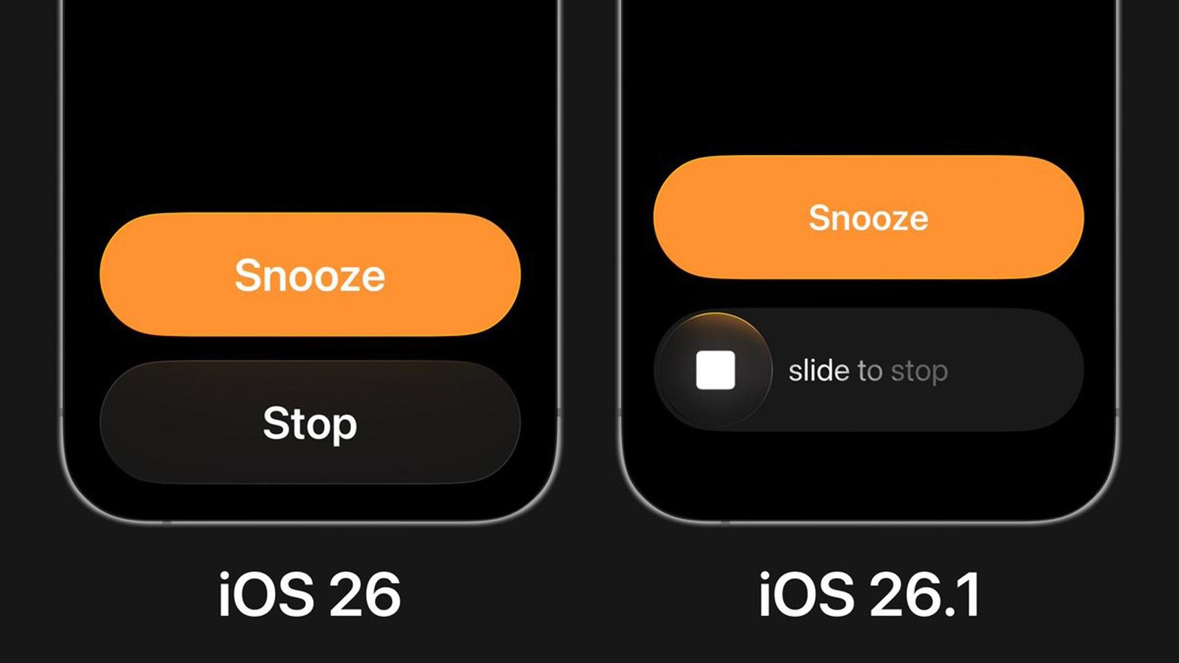 Apple iOS 26.1 ile alarm deneyiminde önemli değişiklik