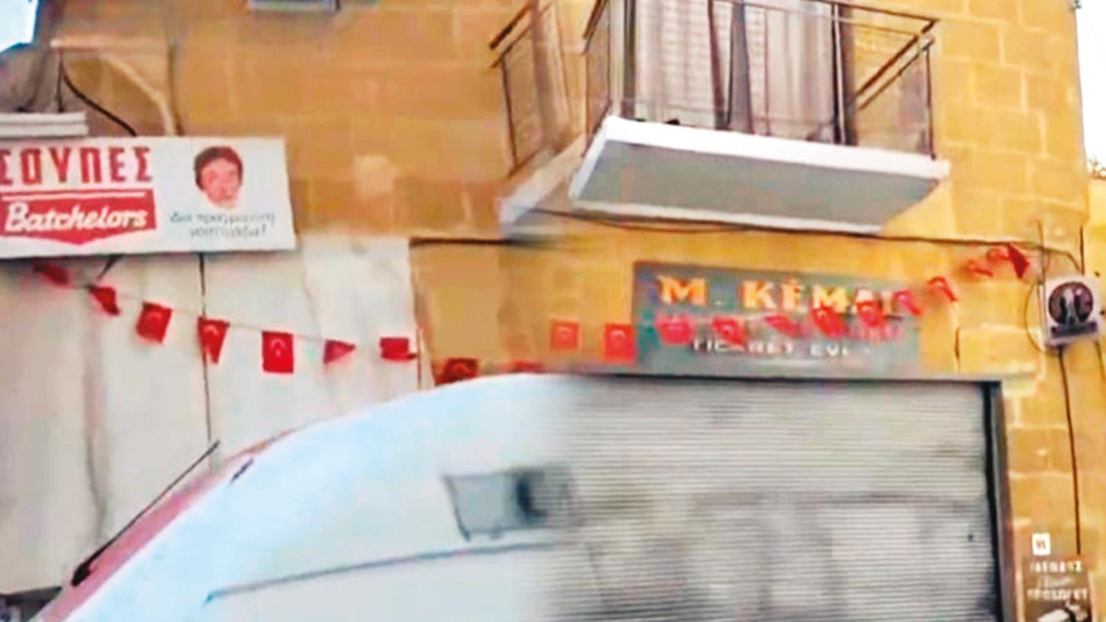 Büyük hazımsızlık! Setteki Türk bayrakları Rum'u ürküttü