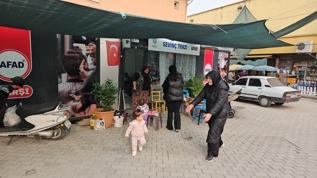 Afet sonrası hızlı müdahale! Sındırgılı esnafa geçici iş yerleri kuruldu