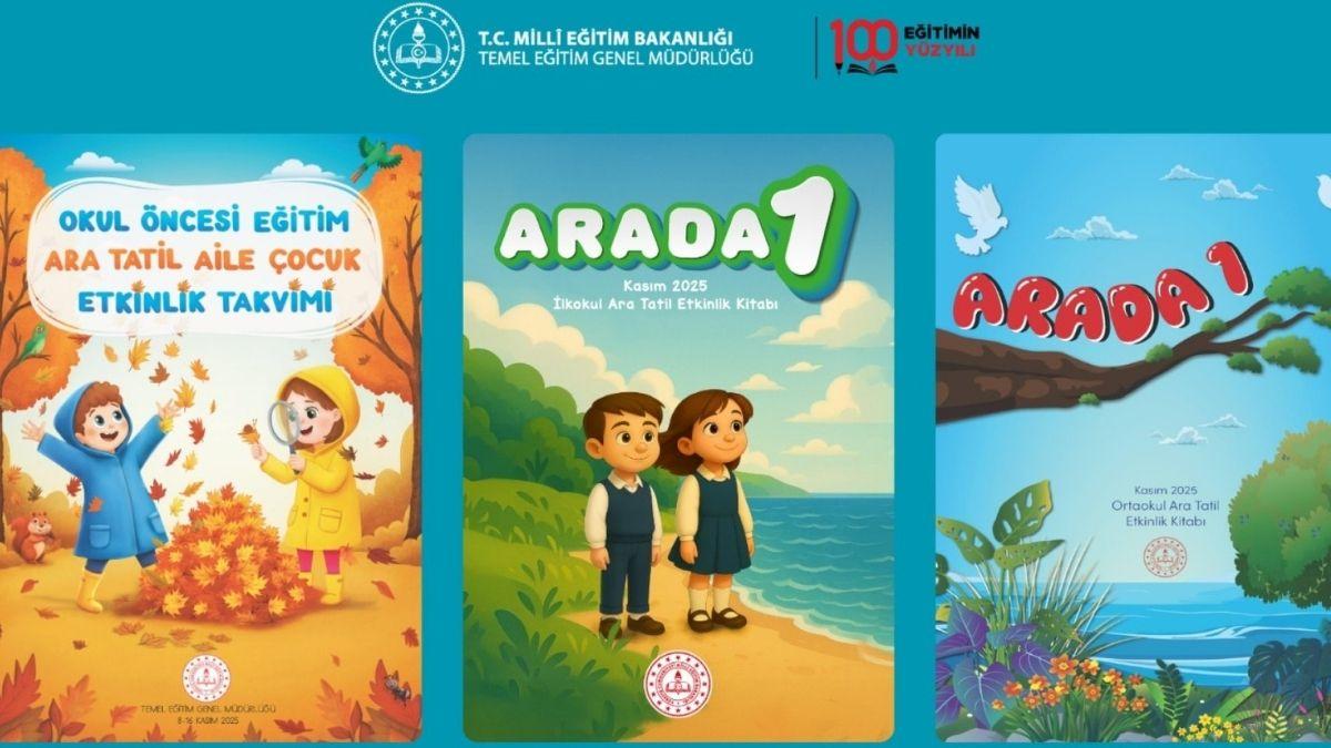 Ara tatil artık daha verimli! MEB etkinlik kitapları yayımlandı