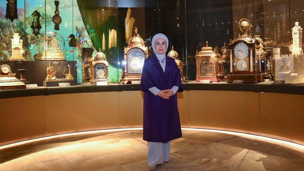 Emine Erdoğan, Topkapı Sarayı Saat Müzesi'nin açılışına katıldı: Güçlü bir cazibe merkezi olacaktır