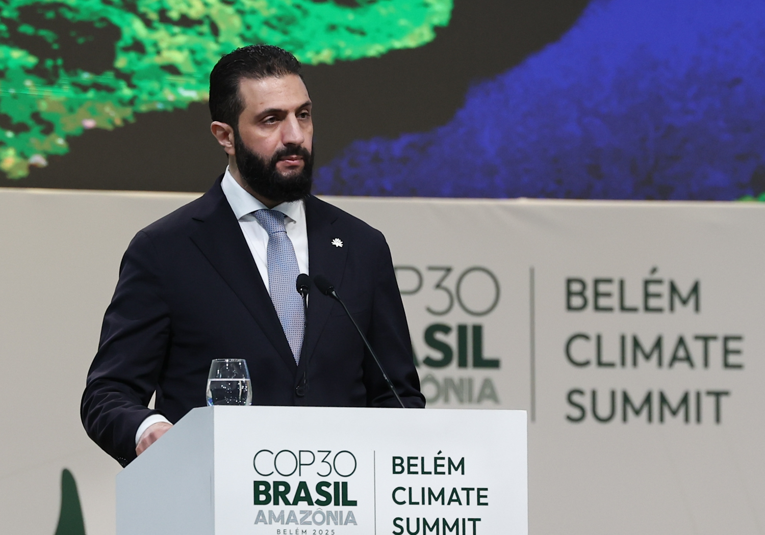Suriye Cumhurbaşkanı Ahmed Şara iklim zirvesinde konuştu