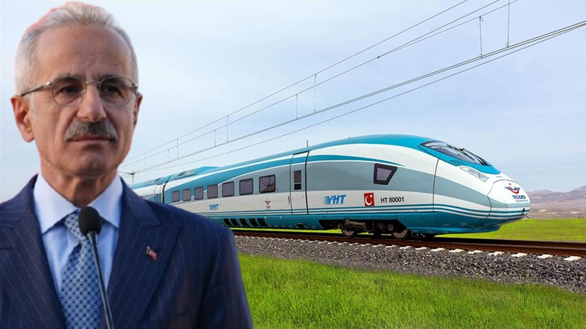 Bakan Uraloğlu duyurdu! Akdeniz'e yüksek hızlı tren müjdesi