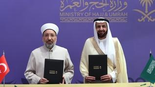 "2026 Yılı Hac Protokolü" Cidde'de imzalandı