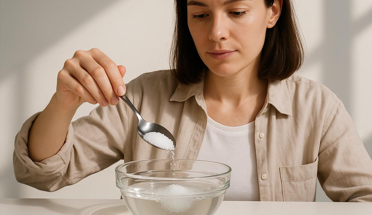 Duyanlar şaştı kaldı! Bulaşık detarjanına tuz eklemek bakın ne işe yarıyor