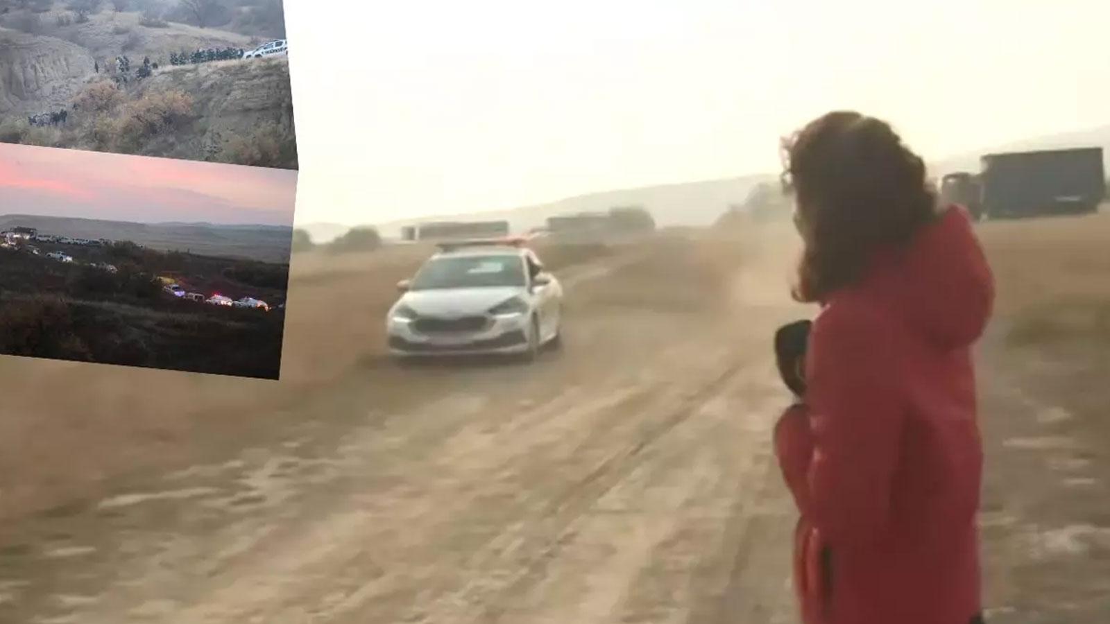 24 TV ekibi uçağımızın düştüğü bölgede! İncelemeler 3 noktada yoğunlaştı