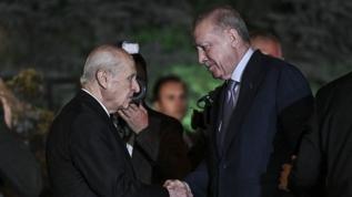 Ankara'da Cumhur zirvesi: Başkan Erdoğan'dan MHP Genel Başkanı Bahçeli'ye ziyaret