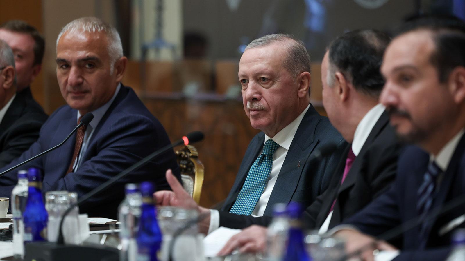 Başkan Erdoğan, Dünya Ahıskalı Türkler Birliği Heyetini kabul etti