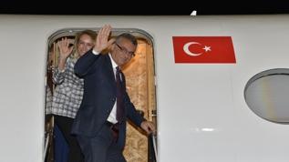 İlk resmi ziyaret Türkiye'ye! KKTC Cumhurbaşkanı Erhürman Ankara'ya geldi