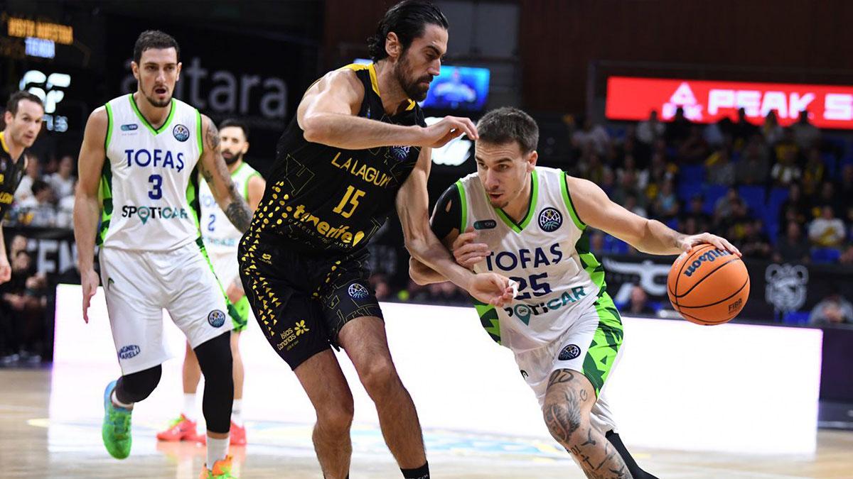 TOFAŞ, Tenerife deplasmanından mağlubiyetle döndü