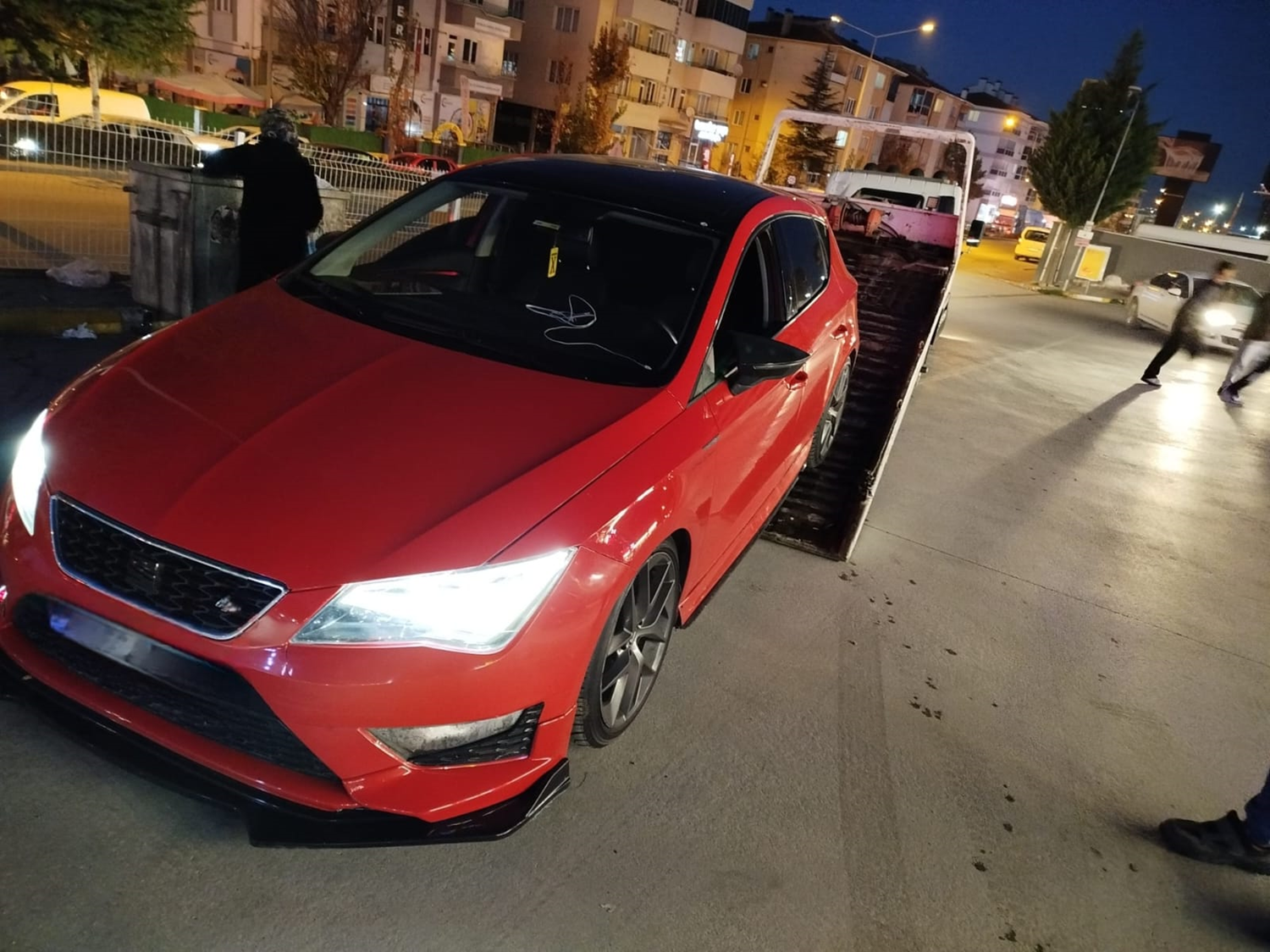 Drift atan sürücüye 74 bin lira ceza