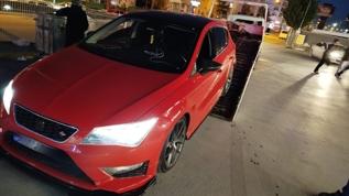 Drift atan sürücüye 74 bin lira ceza