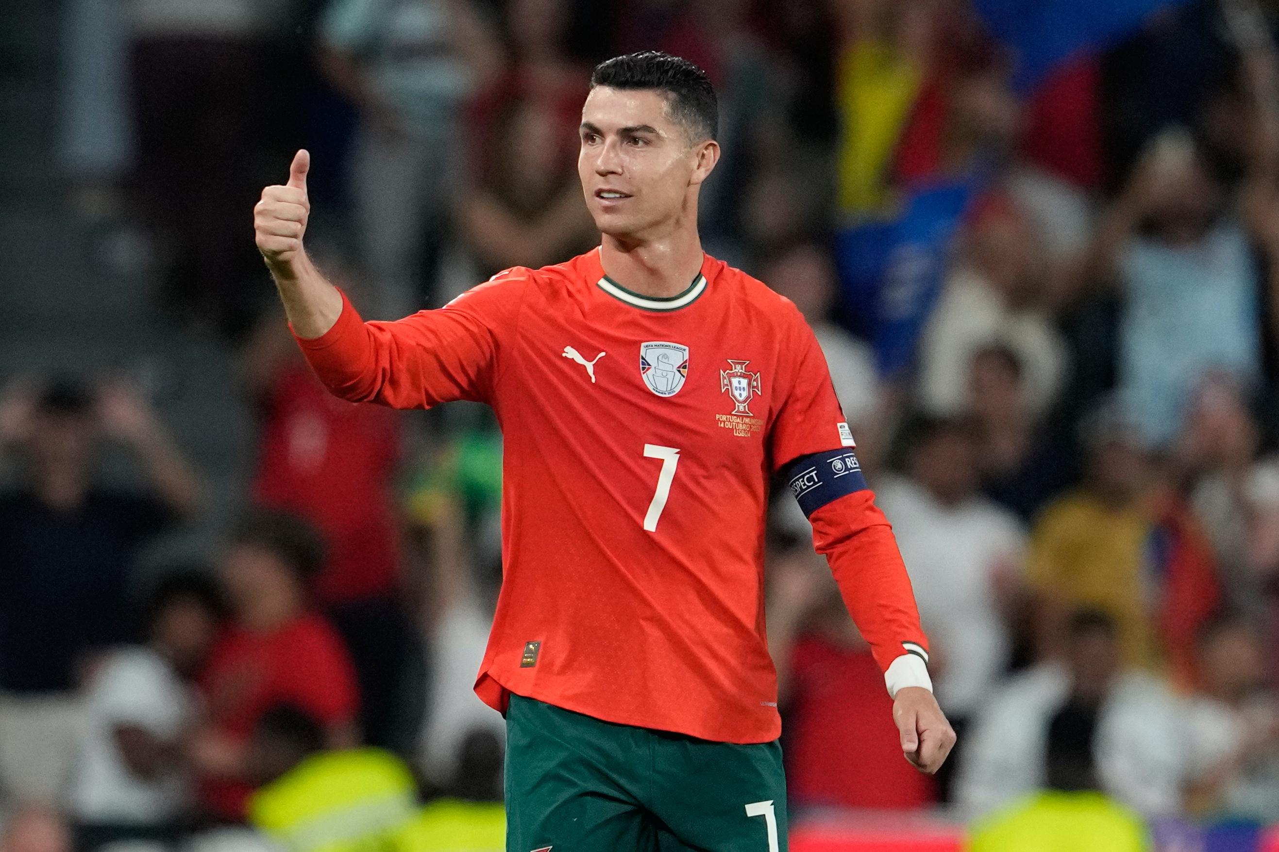 Cristiano Ronaldo, milli formayla bir ilki yaşadı