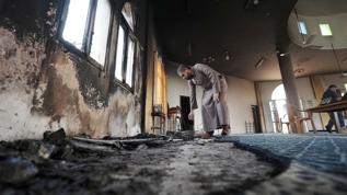 İşgalciler camiyi kundaklamıştı... BM'den İsrail'e tepki