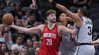 Alperen Şengün: Üçlüğümü milli takımda geliştirdim