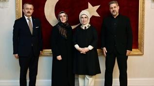 Emine Erdoğan, İstanbul Aile Vakfı temsilcileriyle görüştü