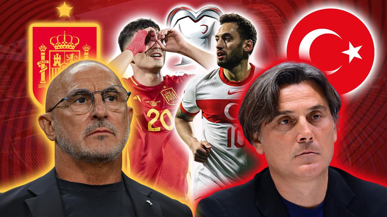 İspanya–Türkiye maç kadrosu! İspanya–Türkiye maçı muhtemel 11'ler…