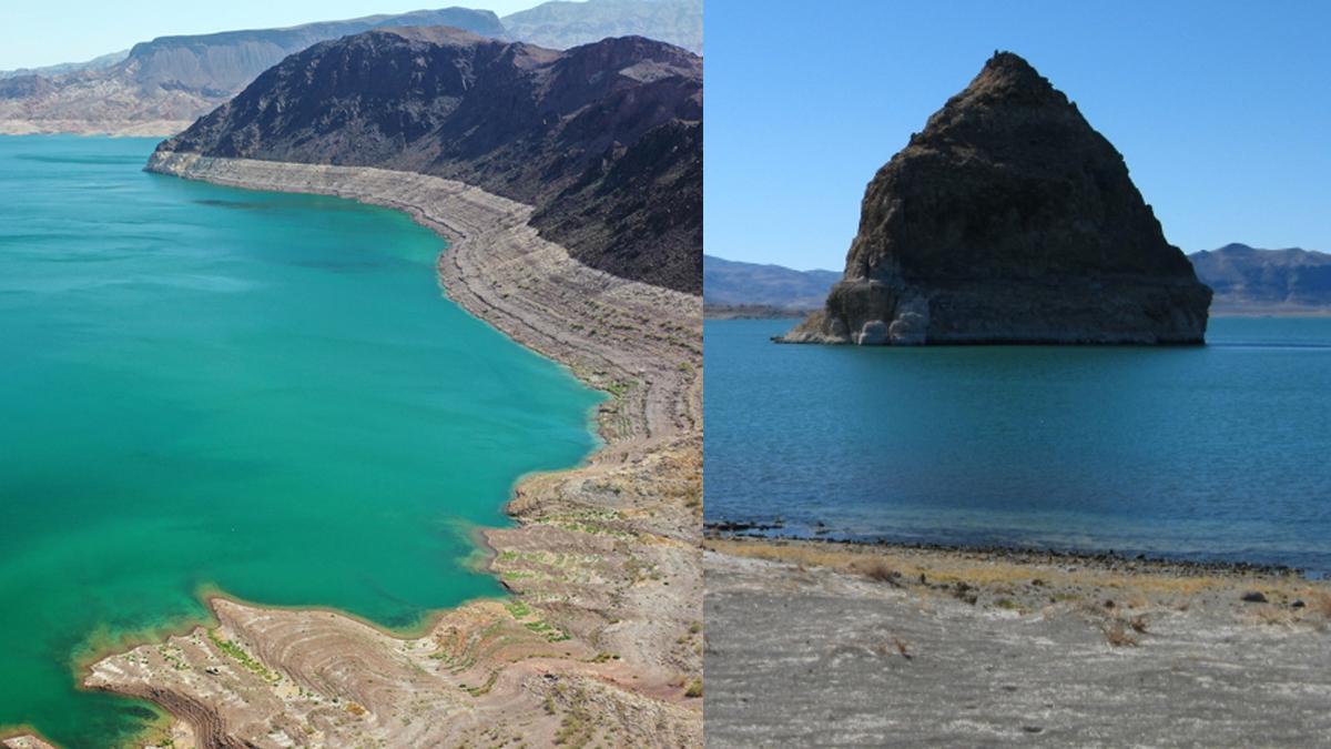 Toksik alg çoğalması Nevada gölünde girdap oluşturuyor
