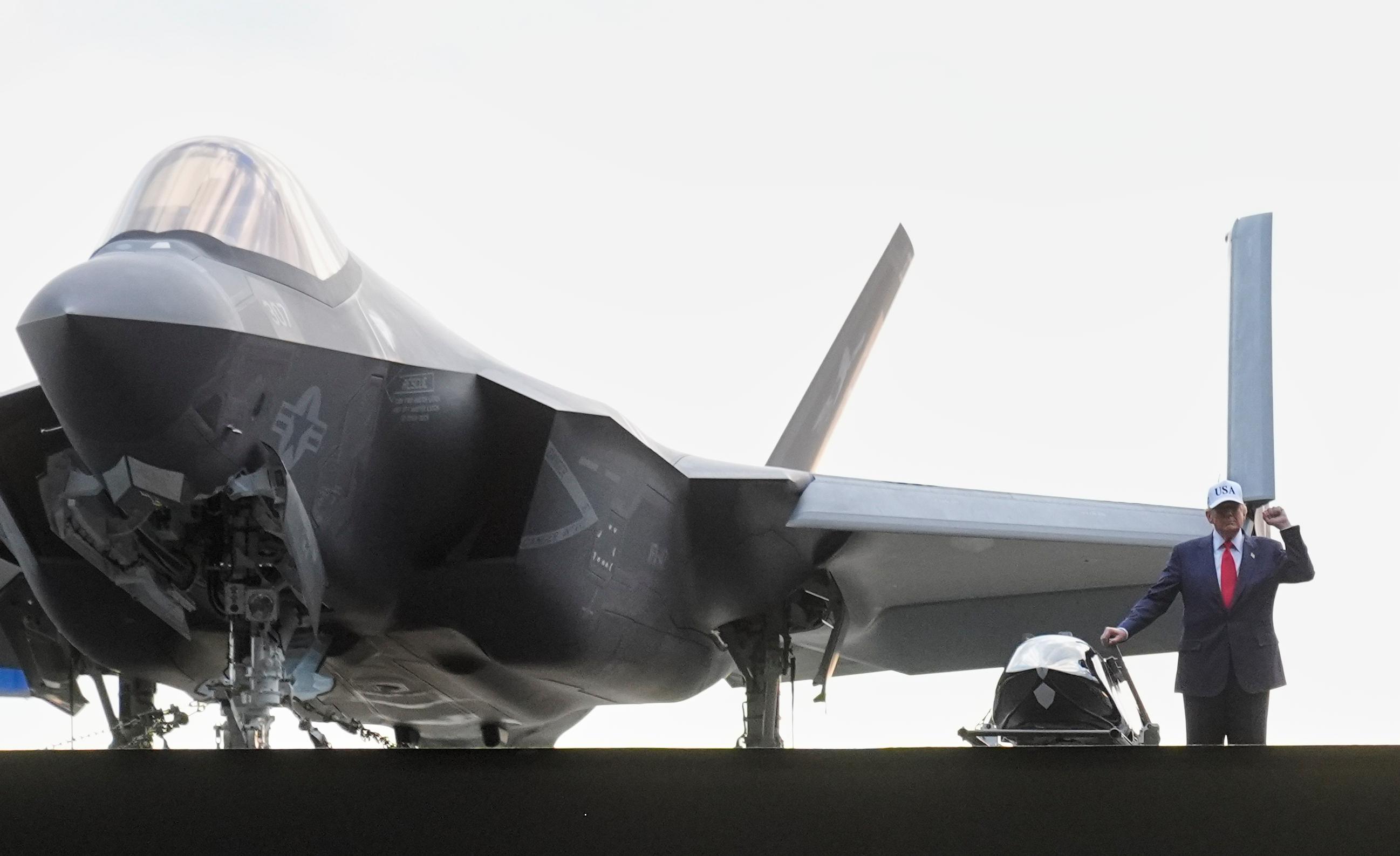 Trump'tan F-35'lere onay... Satış için düğmeye basıldı