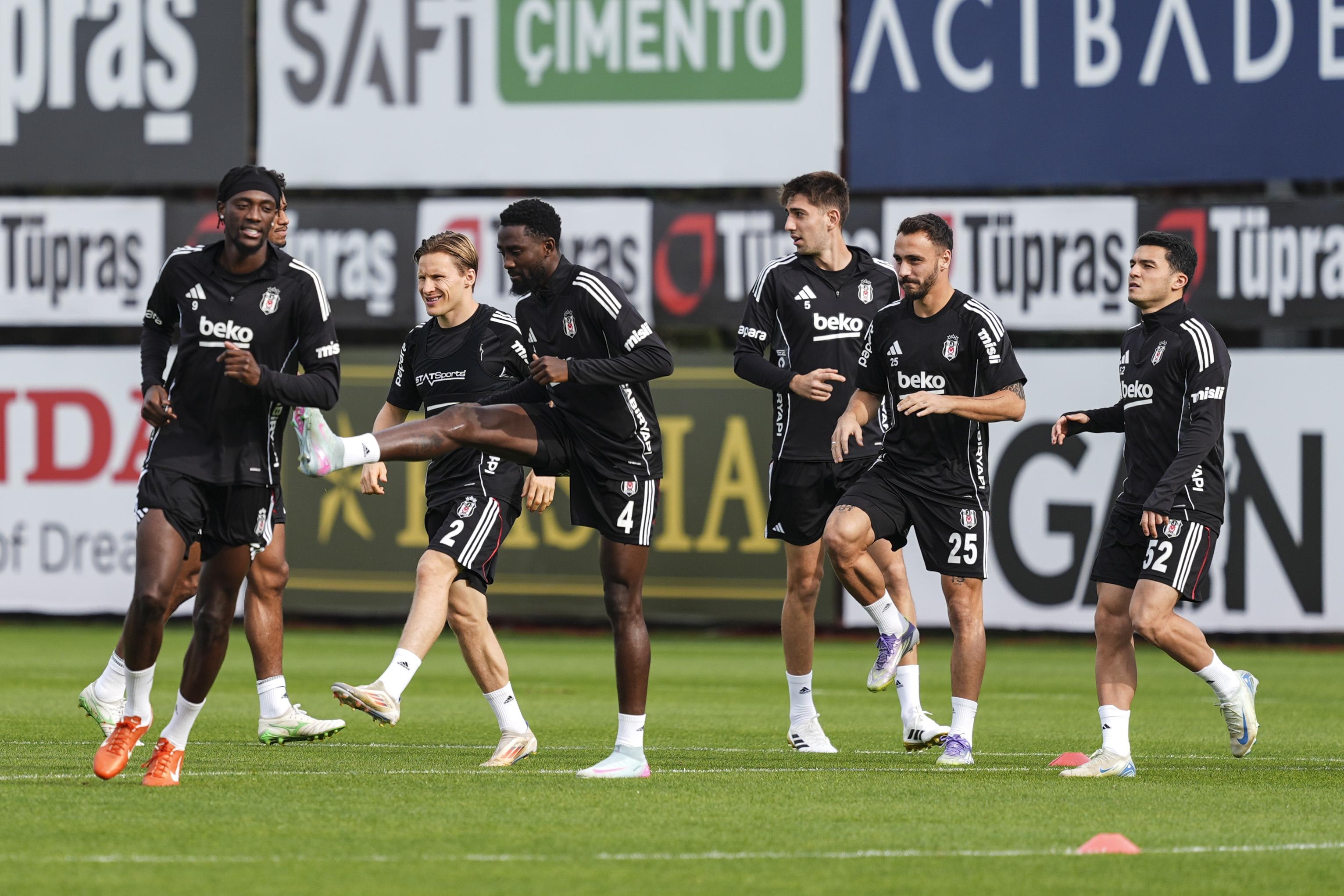 Beşiktaş, Samsunspor maçı hazırlıklarını sürdürüyor