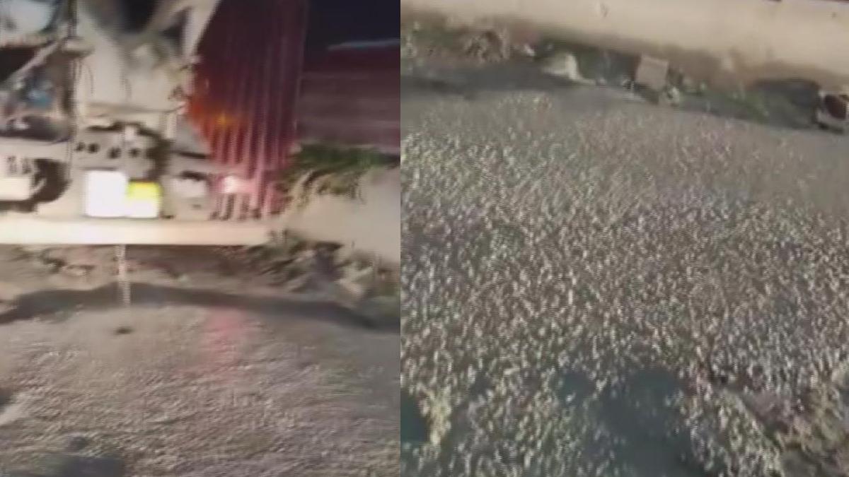 Beton mikseri ile yola çimento dökmüştü! Hatay Büyükşehir Belediyesi düğmeye bastı: Firmanın faaliyeti durduruldu