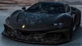 Dünyanın en karanlık Ferrari'si! SF90 VX ile tanışın