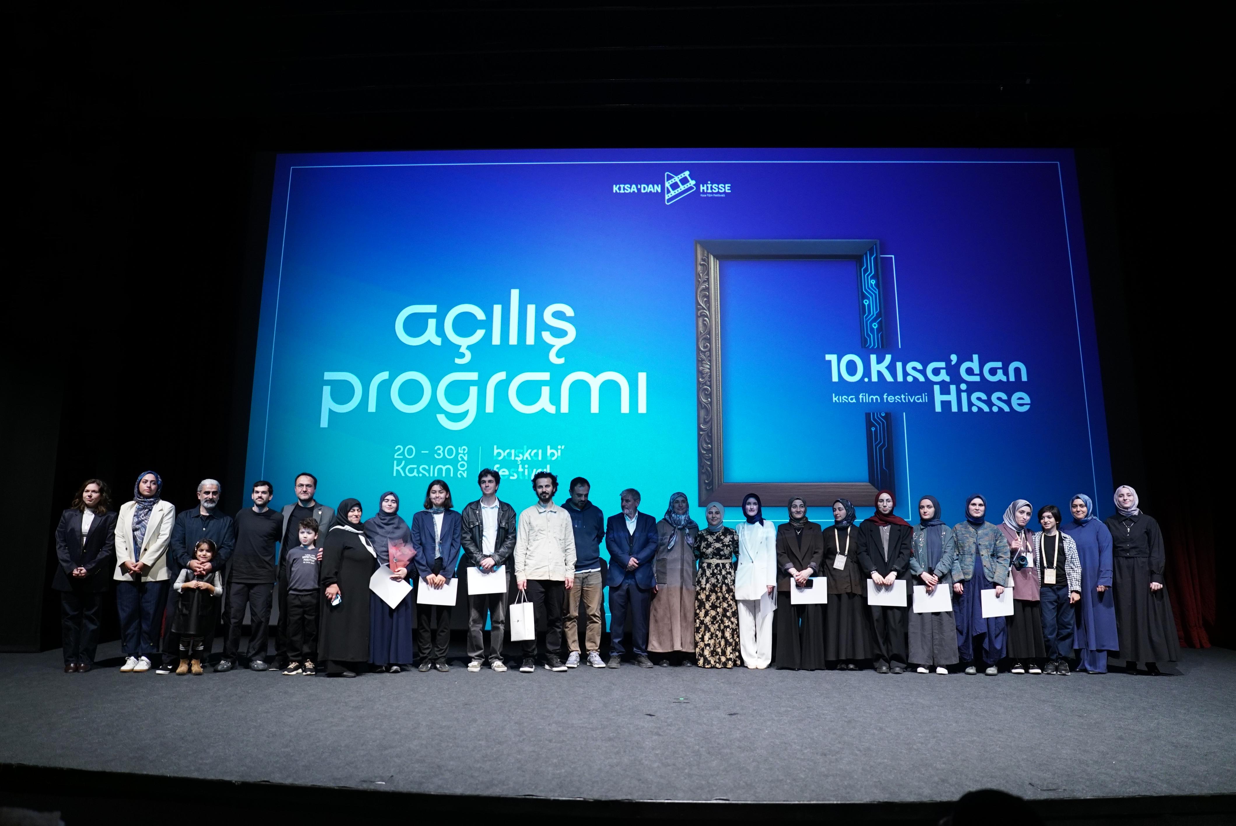 Kısa'dan Hisse Kısa Film Festivali başladı…