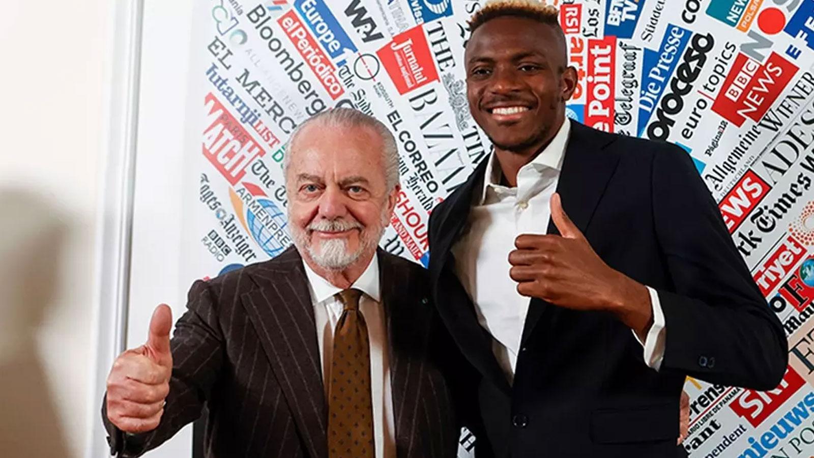 Napoli Başkanı De Laurentiis'e şok! Victor Osimhen transferinden yargılanacak
