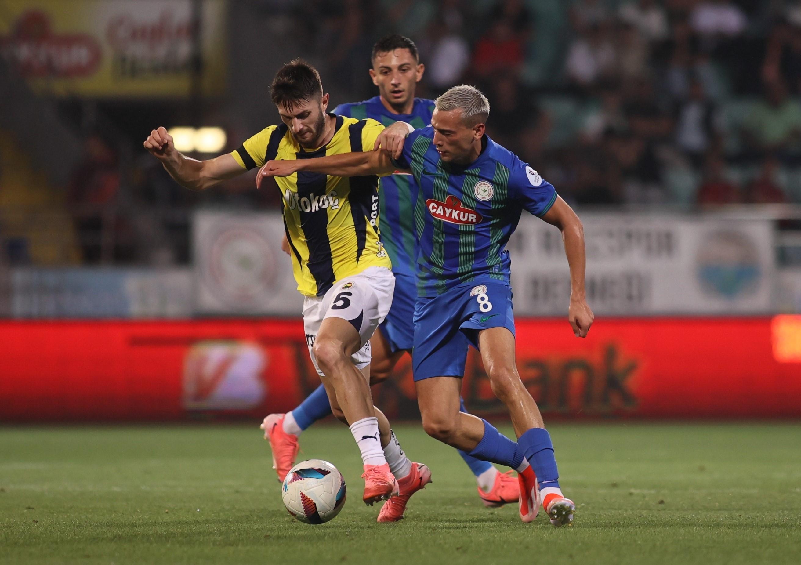 Fenerbahçe Çaykur Rizespor'a konuk olacak