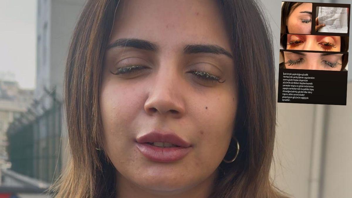 Güzellik merkezinde kabus! Genç kadın kısmi körlük yaşadı