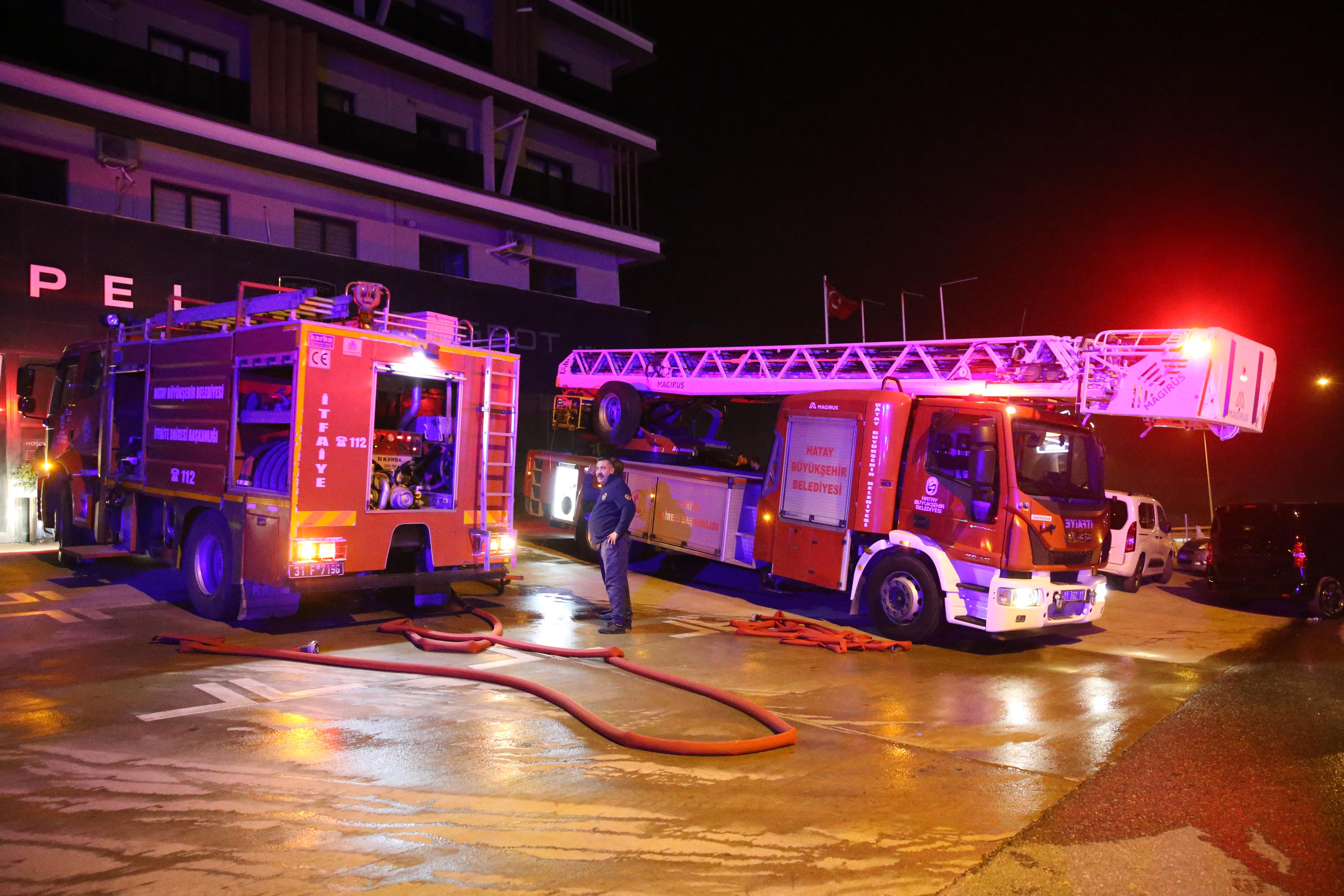 İş yerinde çıkan yangın sonucu 2 kişi hayatını kaybetti