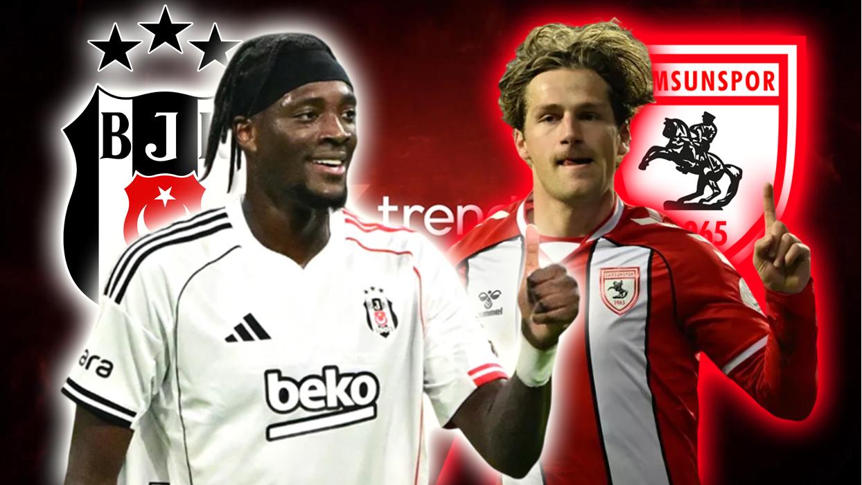 Beşiktaş – Samsunspor maç kadrosu! Beşiktaş – Samsunspor maçı muhtemel 11'ler…