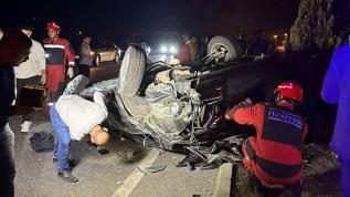 Muğla-Aydın karayolunda araç takla attı: 1 hafif yaralı