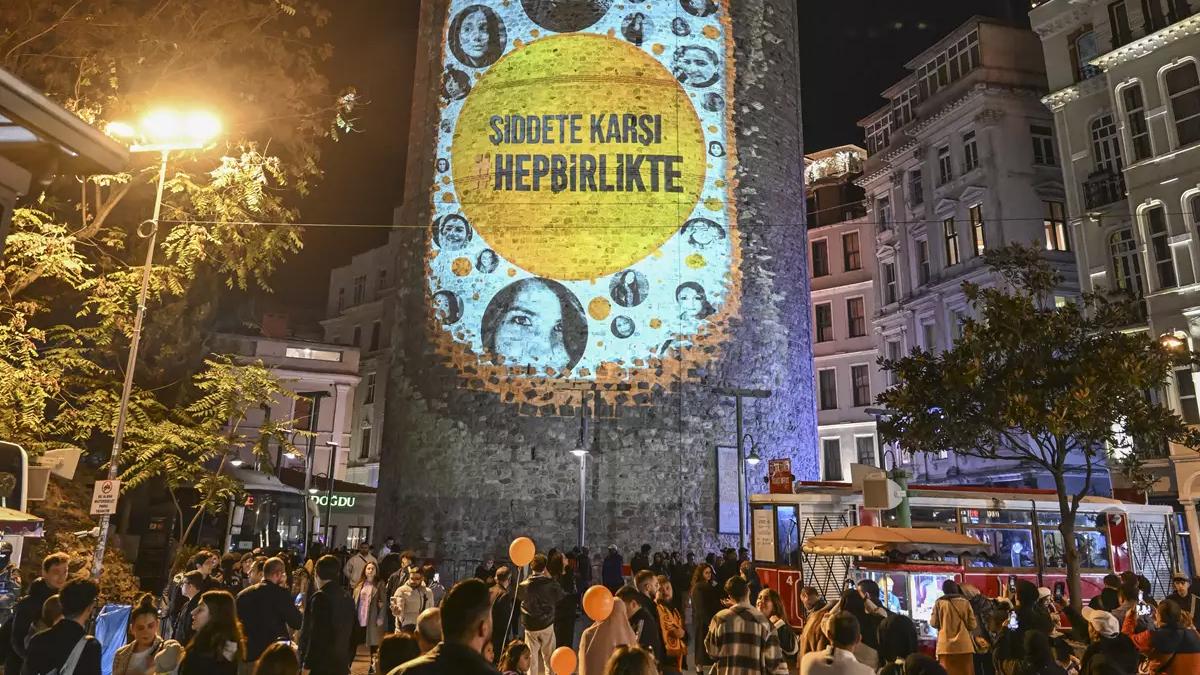 KADEM, kadına yönelik şiddete karşı İstanbul'da çeşitli etkinlikler düzenledi