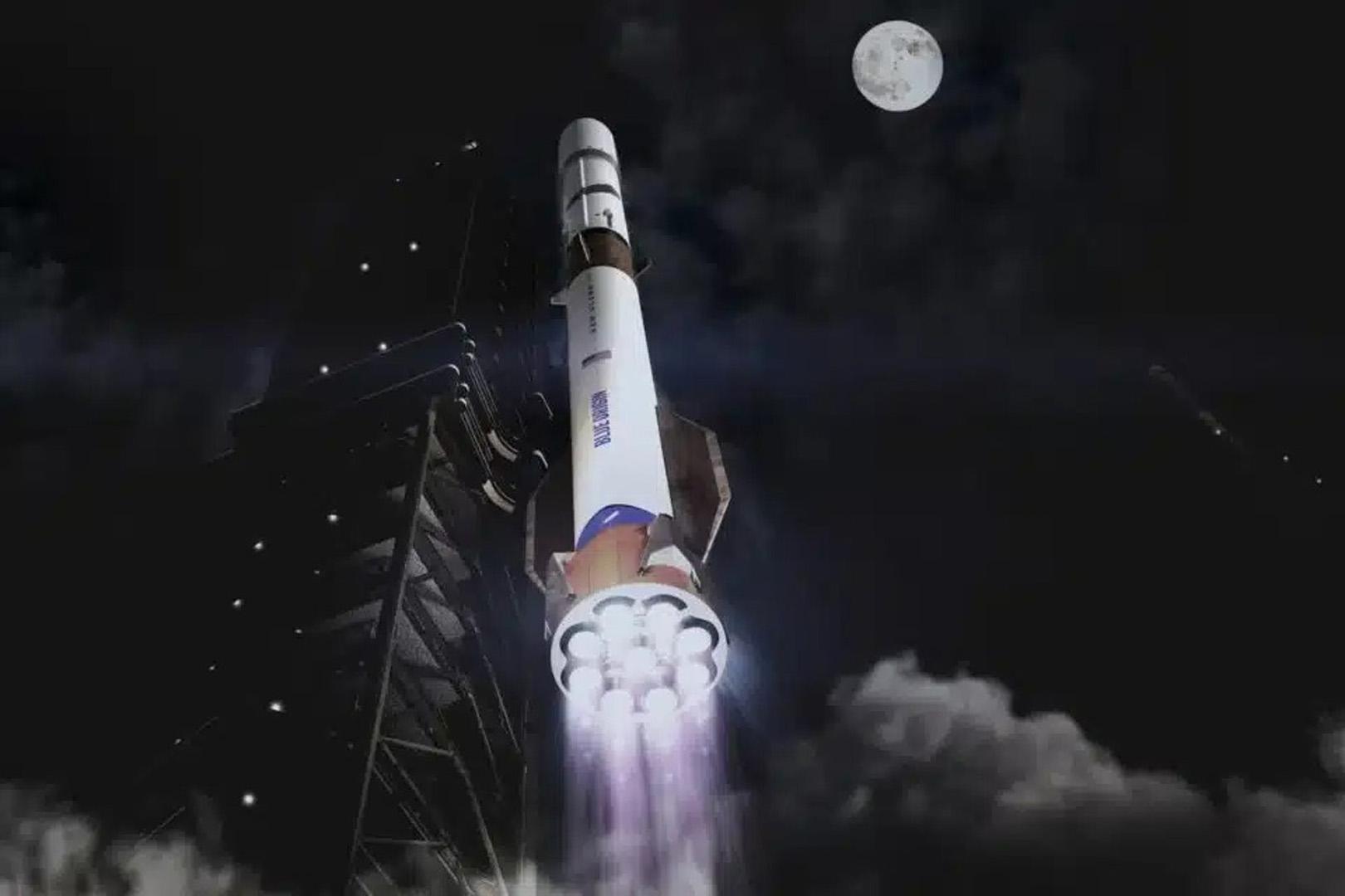 Blue Origin, Bezos'un yeni süper ağır roketini tanıttı