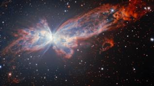 2.500 ışık yılı uzakta gizemli kelebek bulutsusu keşfedildi