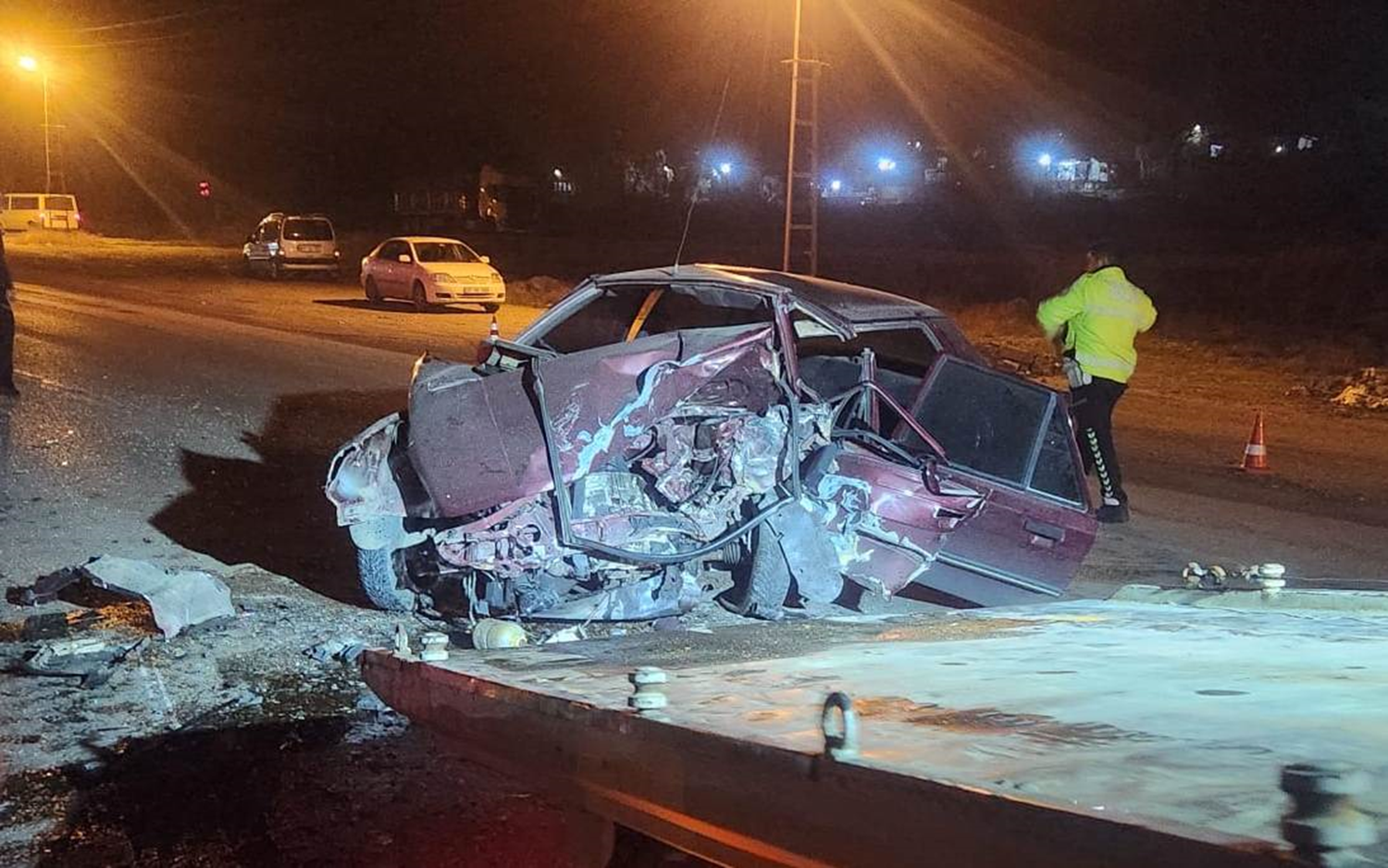 Amasya'da feci kaza: Ölü ve yaralılar var