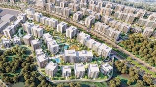 Damla kent evlerinde daire seçimleri başladı